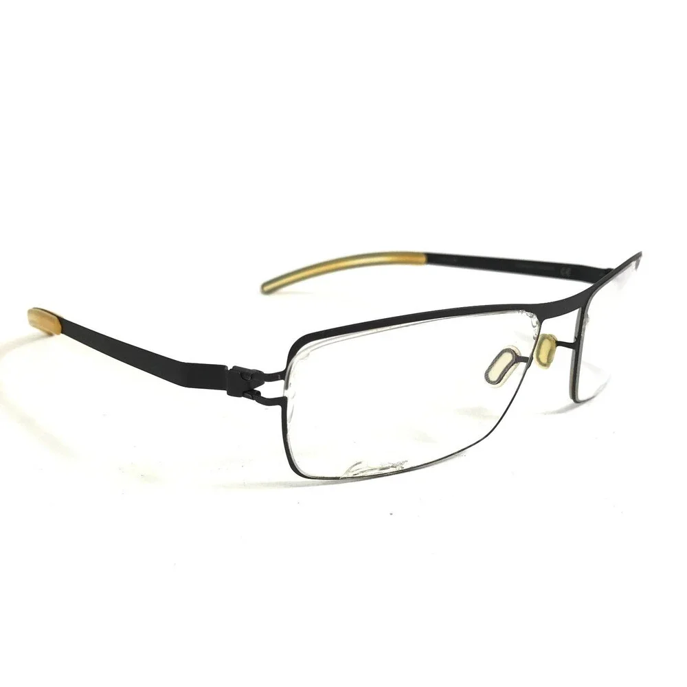 Mykita Eyeglasses Frames FRANCIS COL06 Brown Rectangle Full Rim 55-17-135